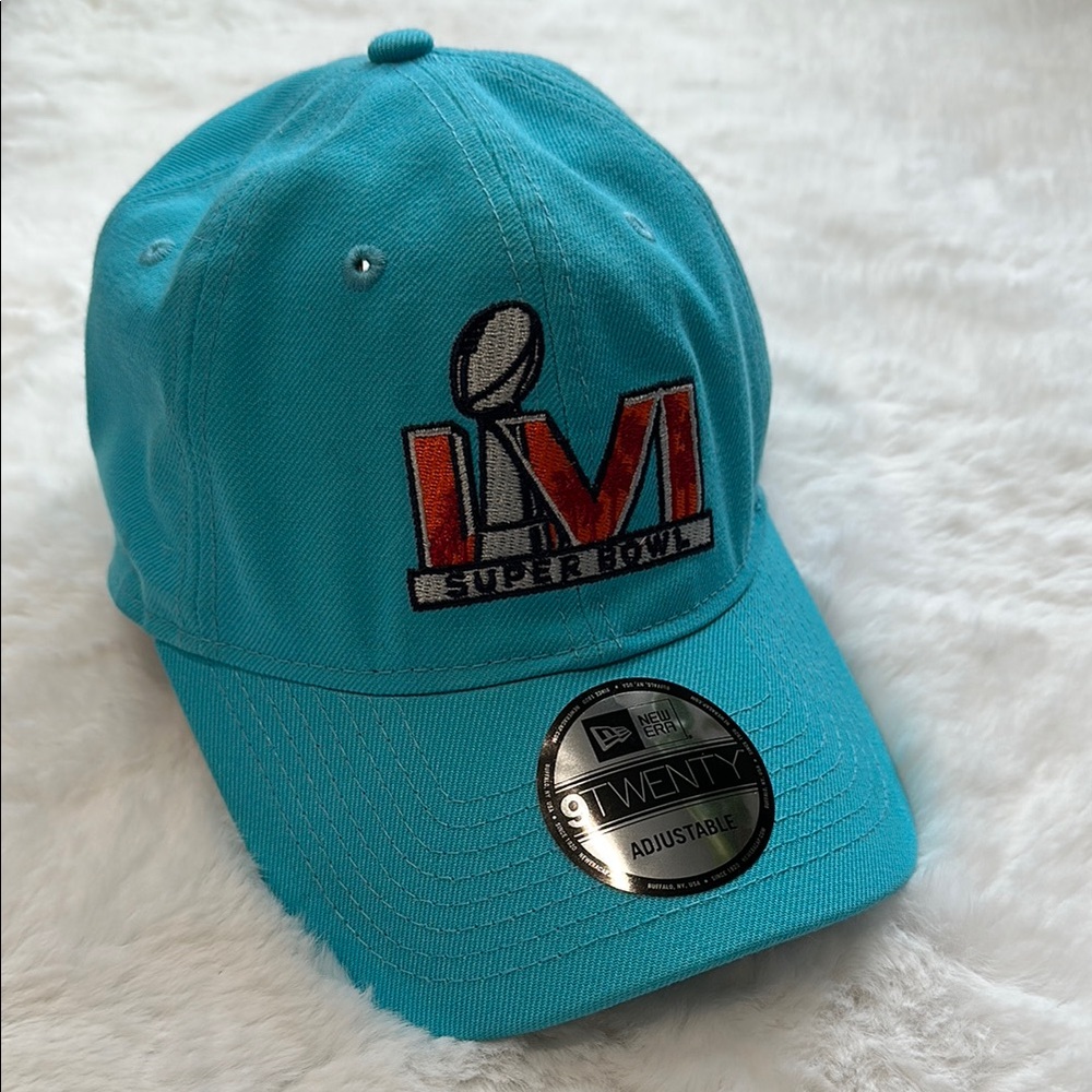 NWT New Era Super Bowl LVI Teal Hat 2019 Miami